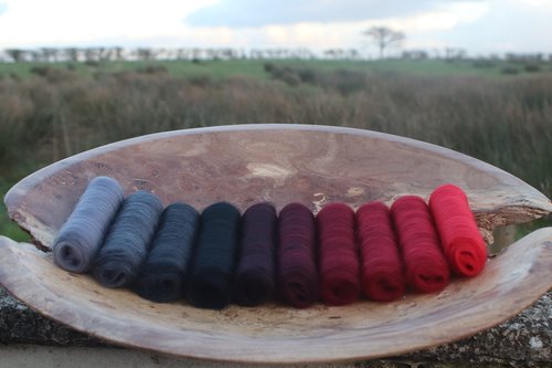 Vampire Queen Gradient Batt set - 150g