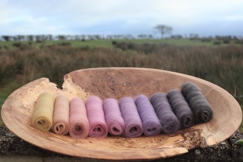 Winter Lights Gradient Batt Set - 150g