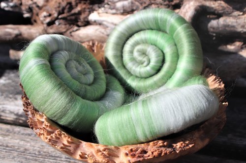 Gentle Unfurling Rolags - 100g