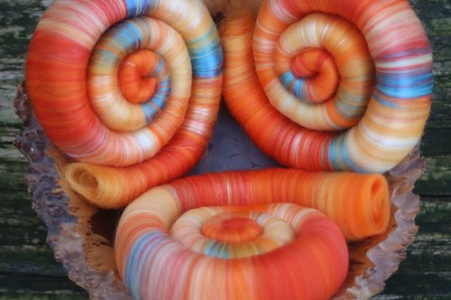 Phoenix Feather rolags - 100g