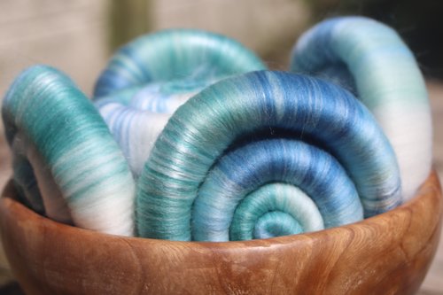 Butterfly Nebula rolags - 100g