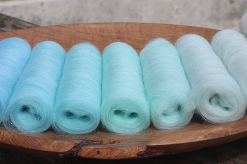 Lady of the Lake gradient batt set - 135g