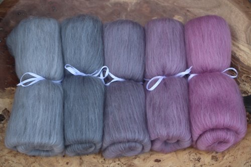 Wood Pigeon Gradient Batt Set