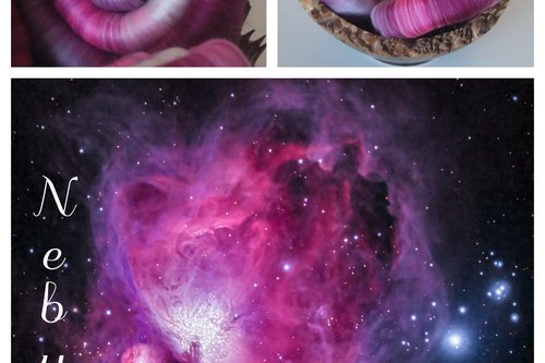 Nebula rolags - 100g