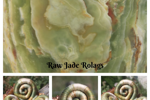 Raw Jade Rolags - 100g
