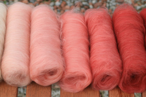 Cheeky Chaffinch gradient batt set