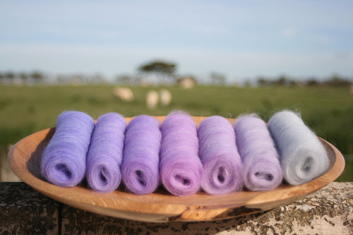 Bluebell Dawn Gradient Batt Set - 100g