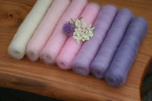 Banana Blooms Gradient Batt Set - 100g