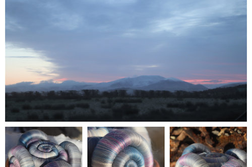 Cold and Frosty Morning Rolags - 100g