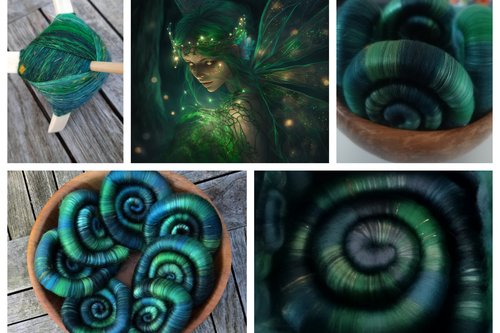 Fairy Glen rolags - 100g