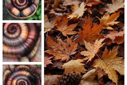 Fallen rolags - 100g