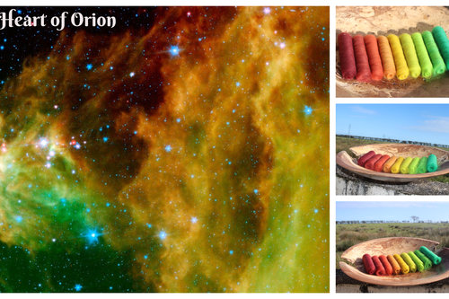 Heart of Orion Gradient Batt Set - 135g