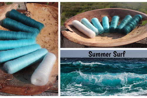 Summer Surf Gradient Batt Set