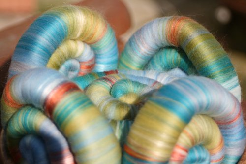 Discarded Nets Rolags / Punis - 100g