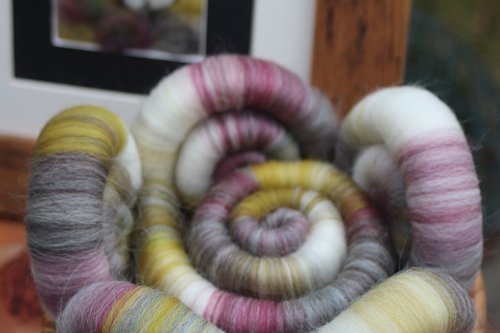 Wild and Woolly rolags - 100g