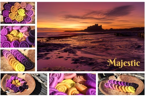 Majestic Rolag set - 110g
