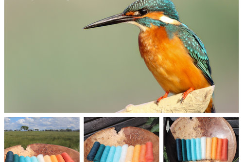 Kingfisher Gradient Batt Set - 150g